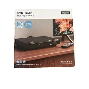 HDMI DVD Player | 1080P Region Free Mini DVD Player with USB & Remote